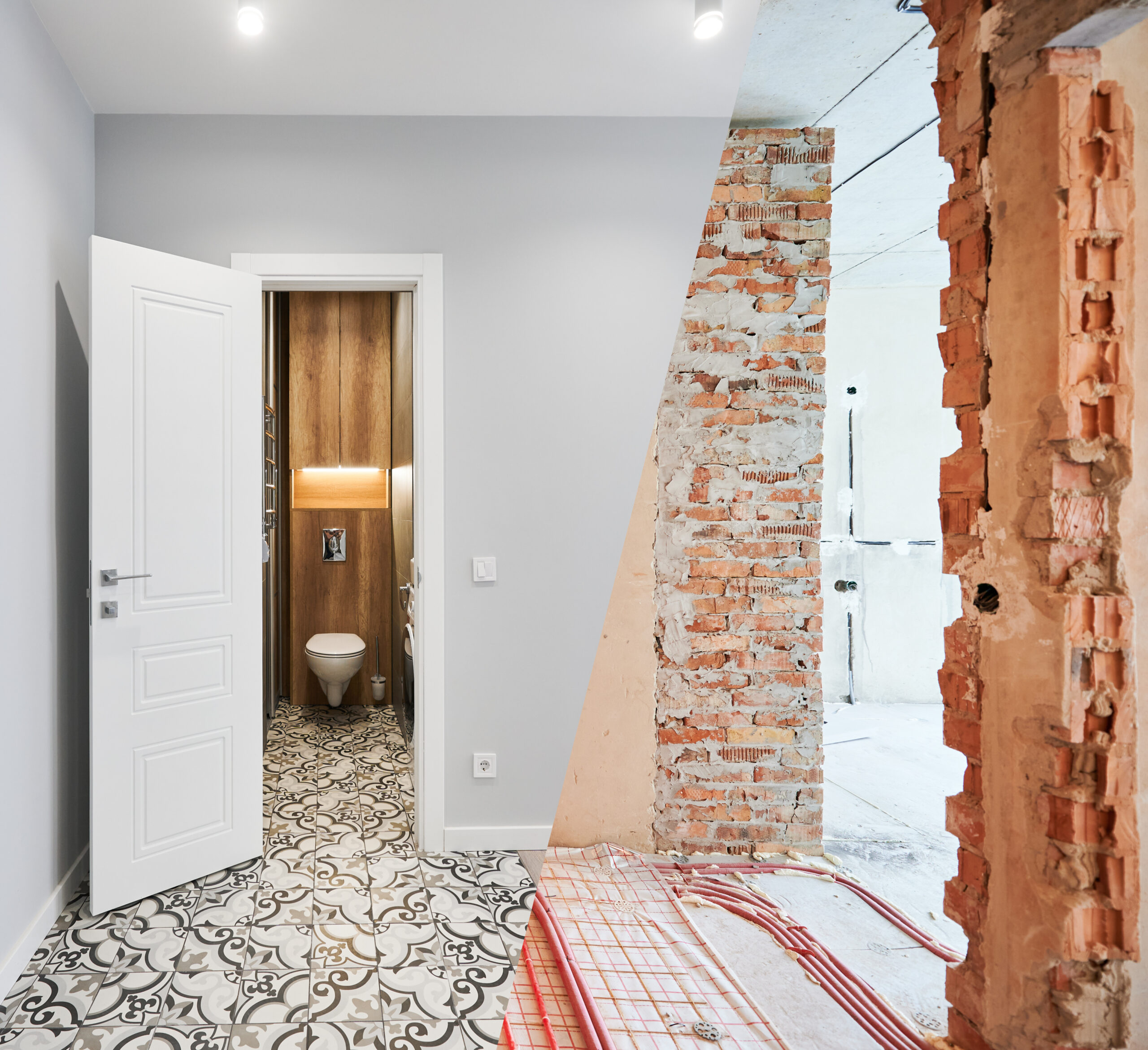 Før og efter renovering